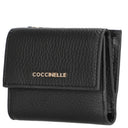 Coccinelle Metallic Soft - Geldbörse 5cc 9.5 cm (noir) - Markenkoffer