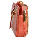 Coccinelle Mini Bag Croco Soft - Umhängetasche 20 cm (geranium) - Ansicht 3