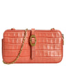 Coccinelle Mini Bag Croco Soft - Umhängetasche 20 cm (geranium)