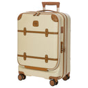 Brics Bellagio - 4-Rollen-Kabinentrolley mit Vortasche 55 cm erw. recycelt (cream) - Ansicht 5