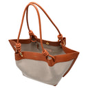Coccinelle Finn Canvas - Henkeltasche 25 cm (natural/crab) - Ansicht 6
