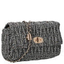 Seidenfelt Floro - Umhängetasche 24 cm (black&white) - Ansicht 5