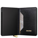 Secrid Slimwallet Emboss Diamond - Kreditkartenetui 6cc 10.2 cm RFID (black+) - Ansicht 5