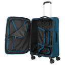 Travelite Kick Off - 4-Rollen-Trolley M 67 cm erw. (petrol) - Ansicht 3