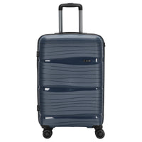 D&N Travel Line 4300 - 4-Rollen-Trolley M 66 cm (dunkelblau)