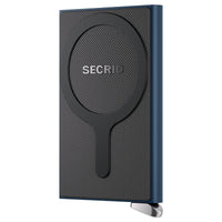 Secrid Cardprotector Fluted for Magsafe - Geldbörse 6cc 10.2 cm (navy)