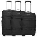 Travelite Bolonia - Rollenreisetasche Set 3tlg. (black)