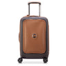 Delsey Paris Chatelet Air 2.0 - 4-Rollen-Kabinentrolley 55 cm erw. 14" USB (braun)
