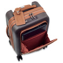 Delsey Paris Chatelet Air 2.0 - 4-Rollen-Kabinentrolley 55 cm erw. 14" USB (braun) - Ansicht 6