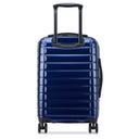 Delsey Paris Shadow 5.0 - 4-Rollen-Kabinentrolley mit Vordertasche S 55 cm erw. USB (marineblau) - Ansicht 3