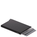 Secrid Cardprotector Fluted - Kreditkartenetui 6cc 10.2 cm RFID (black+) - Ansicht 5