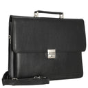 D&N Basic Line PU - Aktentasche 41 cm (schwarz) - Markenkoffer