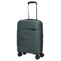 D&N Travel Line 4300 - 4-Rollen-Kabinentrolley S 55 cm (dunkelgrün) - Ansicht 2