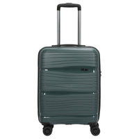 D&N Travel Line 4300 - 4-Rollen-Kabinentrolley S 55 cm (dunkelgrün)