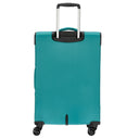 D&N Travel Line 9104 - 4 - Rollen - Trolley M 67 cm erw. (grün) - Markenkoffer