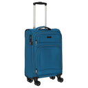 D&N Travel Line 9204 - 4-Rollen-Kabinentrolley S 55 cm (blau) - Ansicht 5