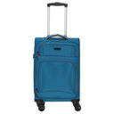 D&N Travel Line 9204 - 4-Rollen-Kabinentrolley S 55 cm (blau)