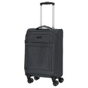 D&N Travel Line 9204 - 4-Rollen-Kabinentrolley S 55 cm (grau) - Ansicht 2