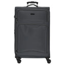 D&N Travel Line 9204 - 4-Rollen-Trolley L 76 cm (grau)