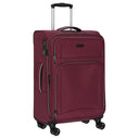 D&N Travel Line 9204 - 4-Rollen-Trolley M 66 cm erw. (purple) - Ansicht 5