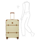 Brics Bellagio - 4-Rollen-Trolley 76 cm erw. recycelt (cream) - Ansicht 10