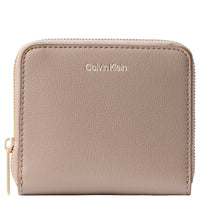 Calvin Klein Foil Logo Square Zip - Geldbörse 5cc 10.5 cm (black/toasted coconut)
