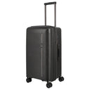 Travelite Roomer Trunk - 4-Rollen-Trolley M 66 cm erw. (black) - Ansicht 2