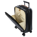 Brics Taormina - 4-Rollen-Kabinentrolley mit Vortasche 55 cm erw. USB (schwarz) - Ansicht 7