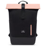 Johnny Urban Luca Medium - Rolltop Backpack 42 cm (black-rose)