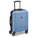 Delsey Paris Caumartin Plus - 4-Rollen-Kabinentrolley Slim S 55 cm erw. (zink blau) - Ansicht 2