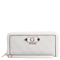 Guess Lindsey SLG Large Zip - Geldbörse 12cc 21 cm (bone logo)