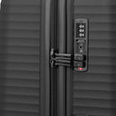 Travelite Air Stripe - 4-Rollen-Trolley Set 3tlg. erw. L/M/S (Slim) (black) - Ansicht 9