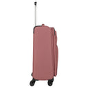 Travelite Kick Off - 4-Rollen-Trolley M 67 cm erw. (blush) - Ansicht 4