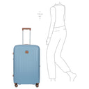Brics Taormina - 4-Rollen-Trolley L 75 cm erw. (hellblau) - Ansicht 8