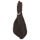 Les Visionnaires Sadie Weave Cozy - Umhängetasche 39 cm (dark brown) - Ansicht 3