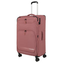 Travelite Kick Off - 4-Rollen-Trolley L 78 cm erw. (blush) - Ansicht 7