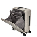 Echolac Celestra FA - 4-Rollen-Kabinentrolley 14" S 55 cm erw. USB (white sand) - Ansicht 7