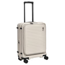 Echolac Celestra FA - 4-Rollen-Kabinentrolley 14" S 55 cm erw. USB (white sand) - Ansicht 5
