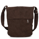 zwei Mademoiselle M45 - Schultertasche 22 cm (nubuk-espresso)