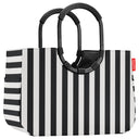 reisenthel shopping loopshopper L - Einkaufstasche mit Bügel 46 cm (summerstripes black) - Ansicht 2