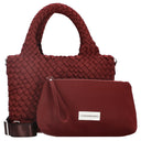 Les Visionnaires Elia Petite Neoweave - Henkeltasche 30 cm (bordeaux) - Ansicht 6