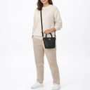 Lacoste Mini-Tote L.12.12 Concept - Henkeltasche 18 cm (black) - Ansicht 7