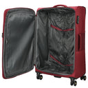 D&N Travel Line 9704 - 4-Rollen-Trolley L 78 cm erw. (dark red) - Ansicht 6