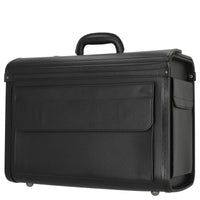 D&N Business - Pilotenkoffer 46 cm PU (schwarz) - Ansicht 2