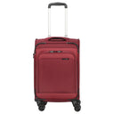 D&N Travel Line 9504 - 4-Rollen-Kabinentrolley S 55 cm (dark red)