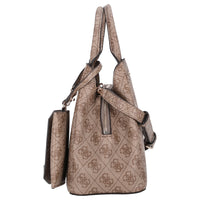 Guess Lorella Logo SM Tote - Henkeltasche 26 cm (latte logo) - Ansicht 3