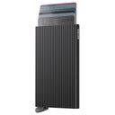 Secrid Cardprotector Fluted - Kreditkartenetui 6cc 10.2 cm RFID (black+) - Ansicht 2