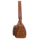 Coccinelle STG Paki Suede - Schultertasche 32 cm (cognac) - Ansicht 3