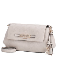 Guess Carmella Crossbody Flap - Sac bandoulière 30 cm (bone logo)