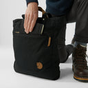 Fjällräven Totepack No. 1 - Umhängetasche/Rucksack 39 cm (black) - Ansicht 8